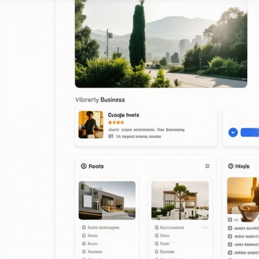 A lively Google My Business profile filled with reviews, photos, and local updates