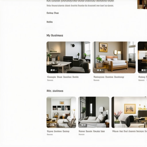 A vibrant Google My Business profile showcasing reviews, photos, and local updates