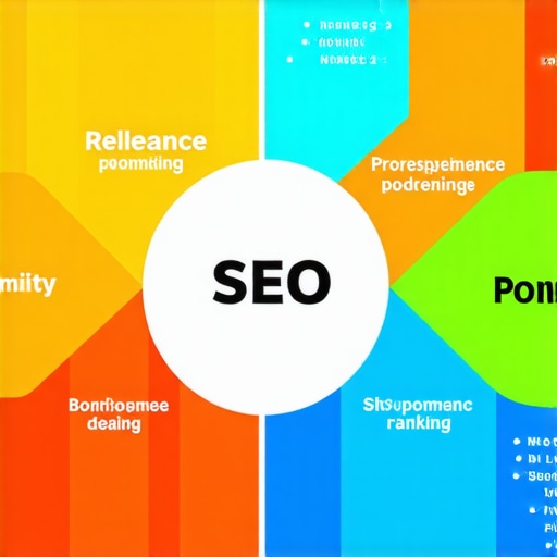 Illustration of relevance, proximity, prominence factors in local search rankings