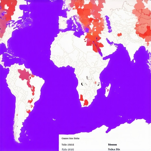 Map showing authentic and suspicious business pins with indicators for fake listings