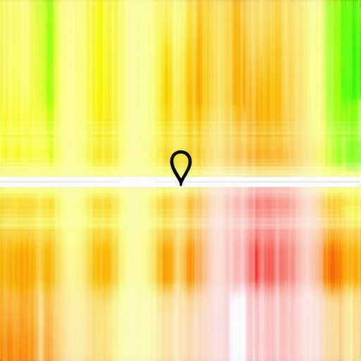 Visualization of real-time user movement patterns around a business location