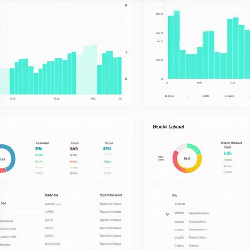 A digital dashboard displaying real-time local SEO signal analytics.