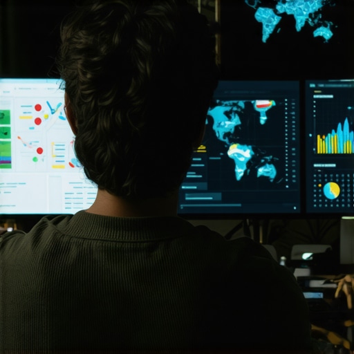 Optimizing Local Signals Digital marketer analyzing local business signals and analytics for Google Maps ranking.